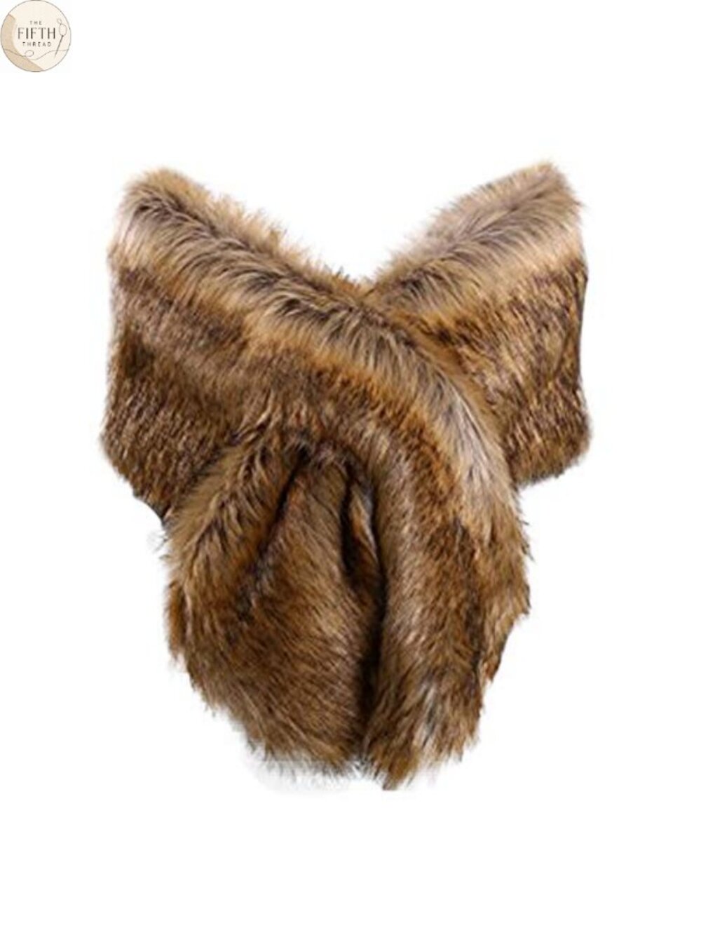 Long Faux Fur Shawl Bridal Stole Wrap Winter Cover Up Bolero Scarf
